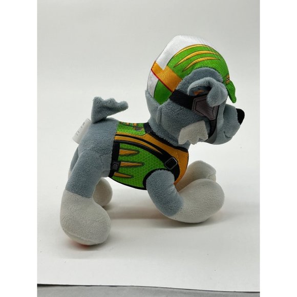 Nickelodeon Spin Master 2016 Rubble Zuma Rocky Paw Patrol 8" Stuffed Animals - Picture 5 of 16